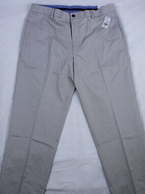 Brooks Brothers Men's Trousers - Madison/Clark Fit - Beige - Cotton - Size 36